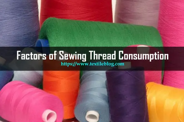 sewing thread consumption