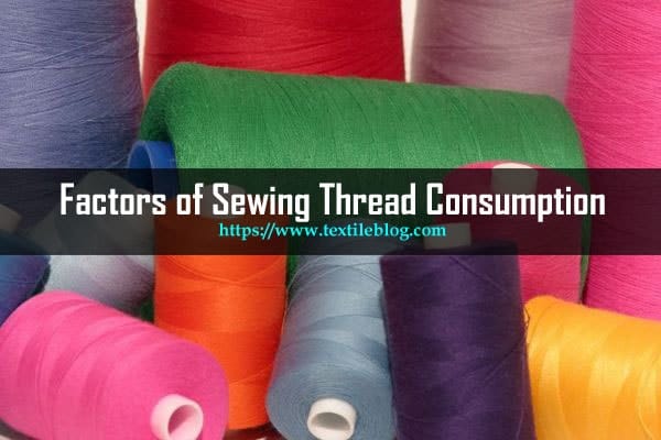 sewing thread consumption