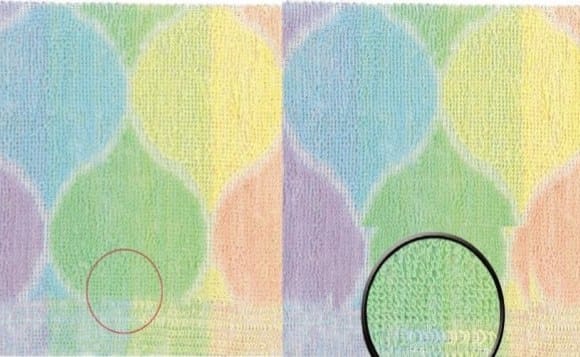 broken pattern