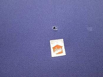 holes on cloth in fabric defects