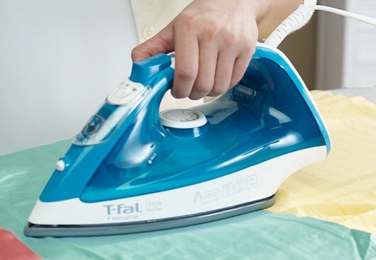 fabric ironing