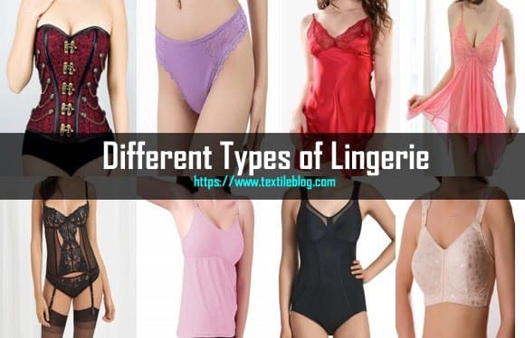 What are the different types of bridal lingerie?