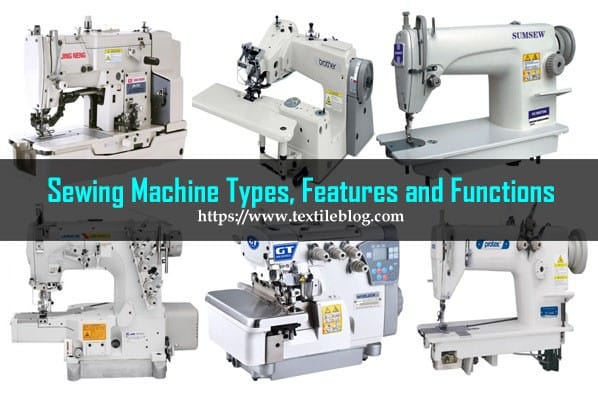 various sewing machine types