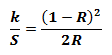 K/S formula equation