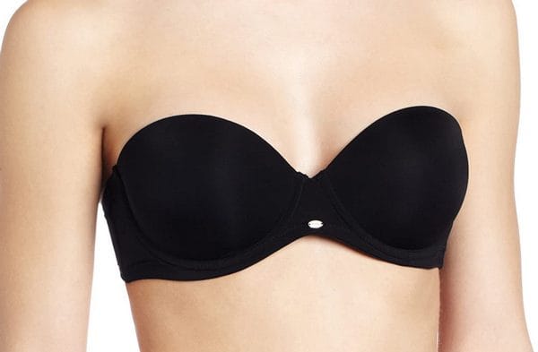 Naked Glamour Convertible Strapless Push-Up Bra