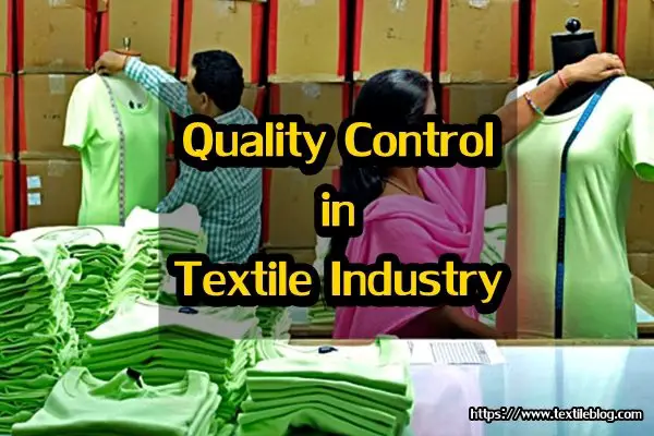 Quality Control in Textile Industry