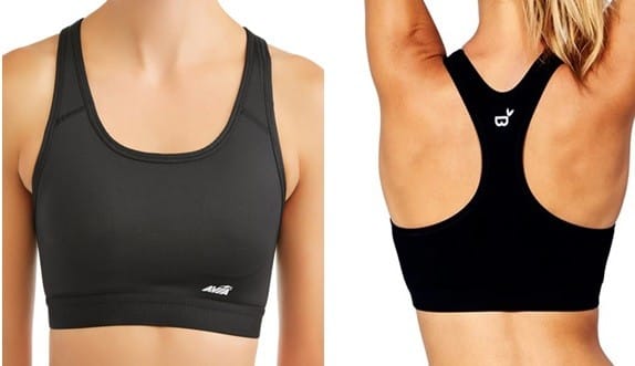 Racerback Sports Bra (Front and Back)