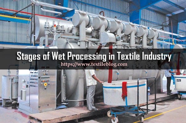 Wet Processing in Textile Industry