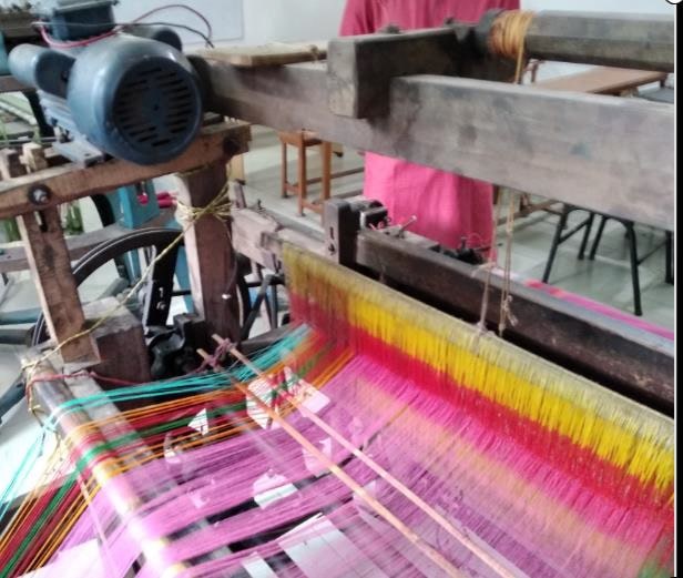 Primary & secondary motion of hand loom