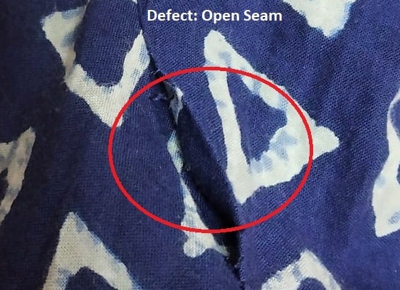 open seam