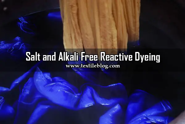 Salt and Alkali Free Reactive