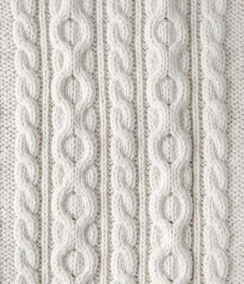 Cable knit fabric
