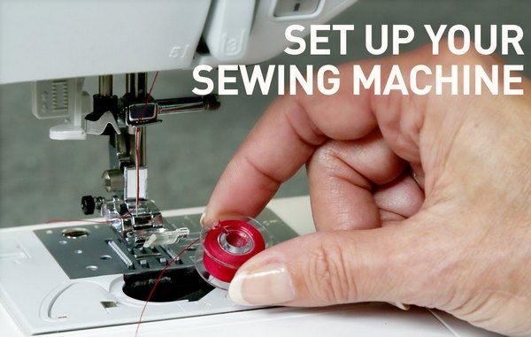 Setting up your sewing machine