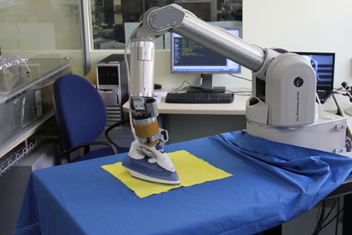Robotics in ironing