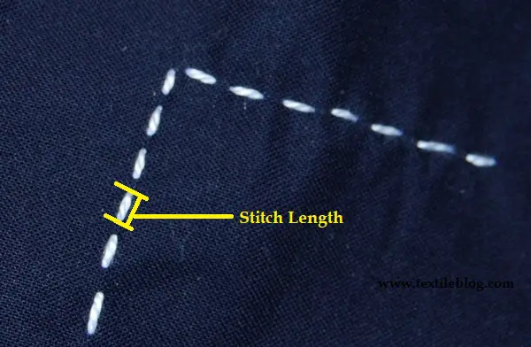 single stitch length