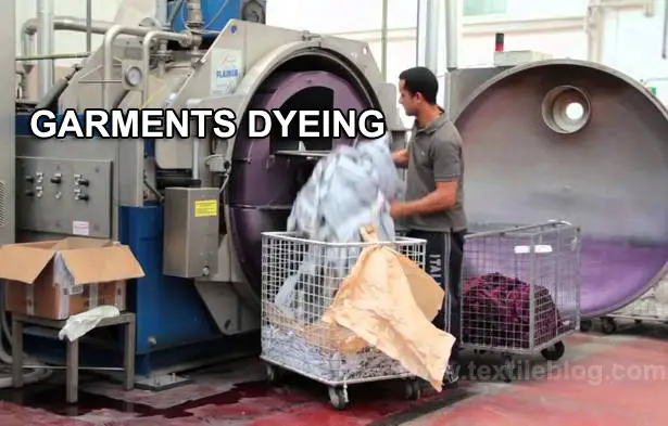 garments dyeing machine