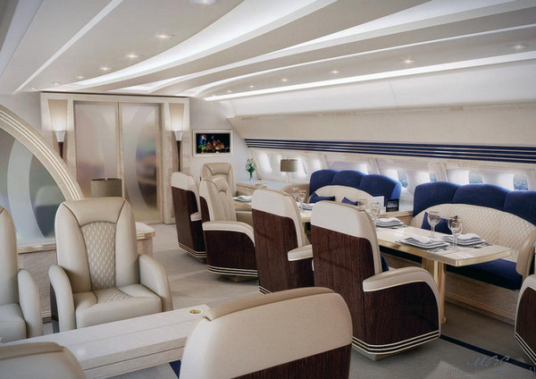 Aircraft & Spacecraft Interior Designing