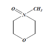 chemical structure of N-Methylmorpholine-N-Oxide