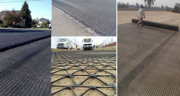 Geogrid in civil engineering