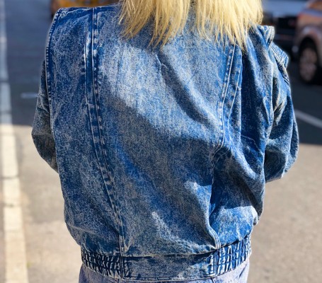 acid washed jeans jacket