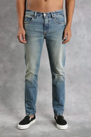 tinted denim pant