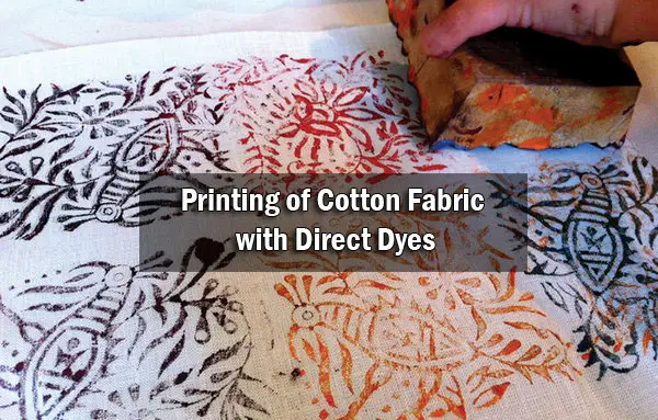Printing of Cotton Fabric