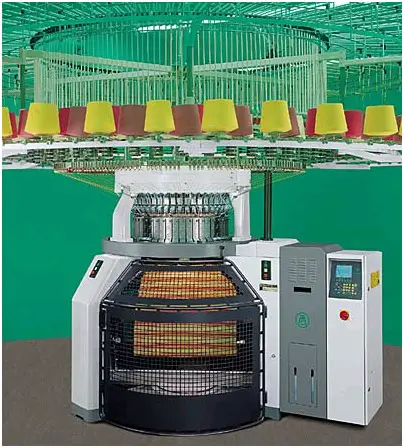 Fabric producing in Tubular shape in a circular knitting machine