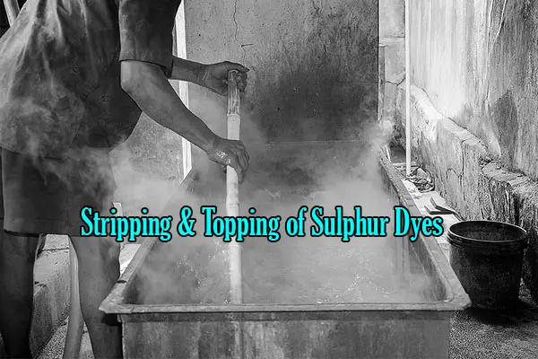 Stripping of Sulphur Dyes
