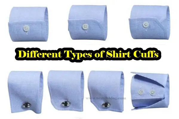 types of shirt cuffs