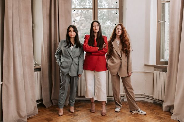 structured office wear