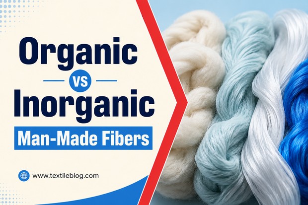 difference between organic and inorganic fibers